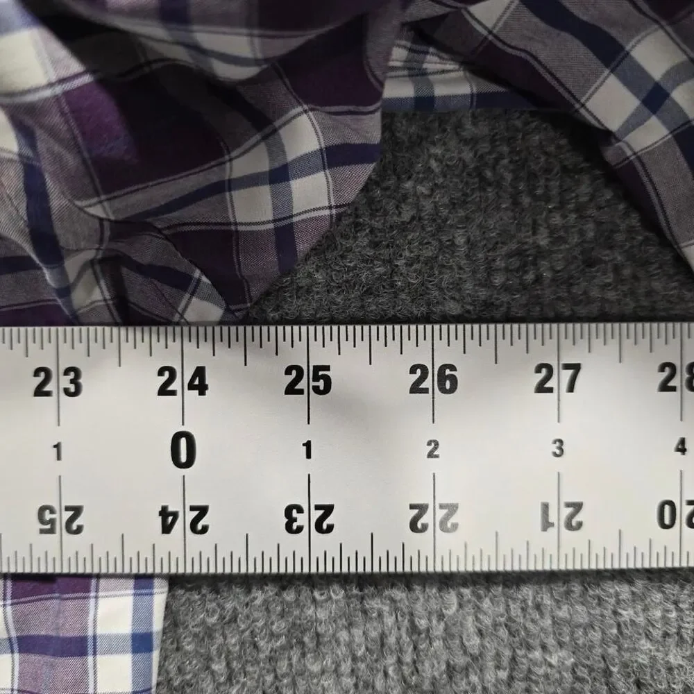 J Crew Tailored Fit Washed Long Sleeve Button Front Casual Shirt.‎ Men's XL